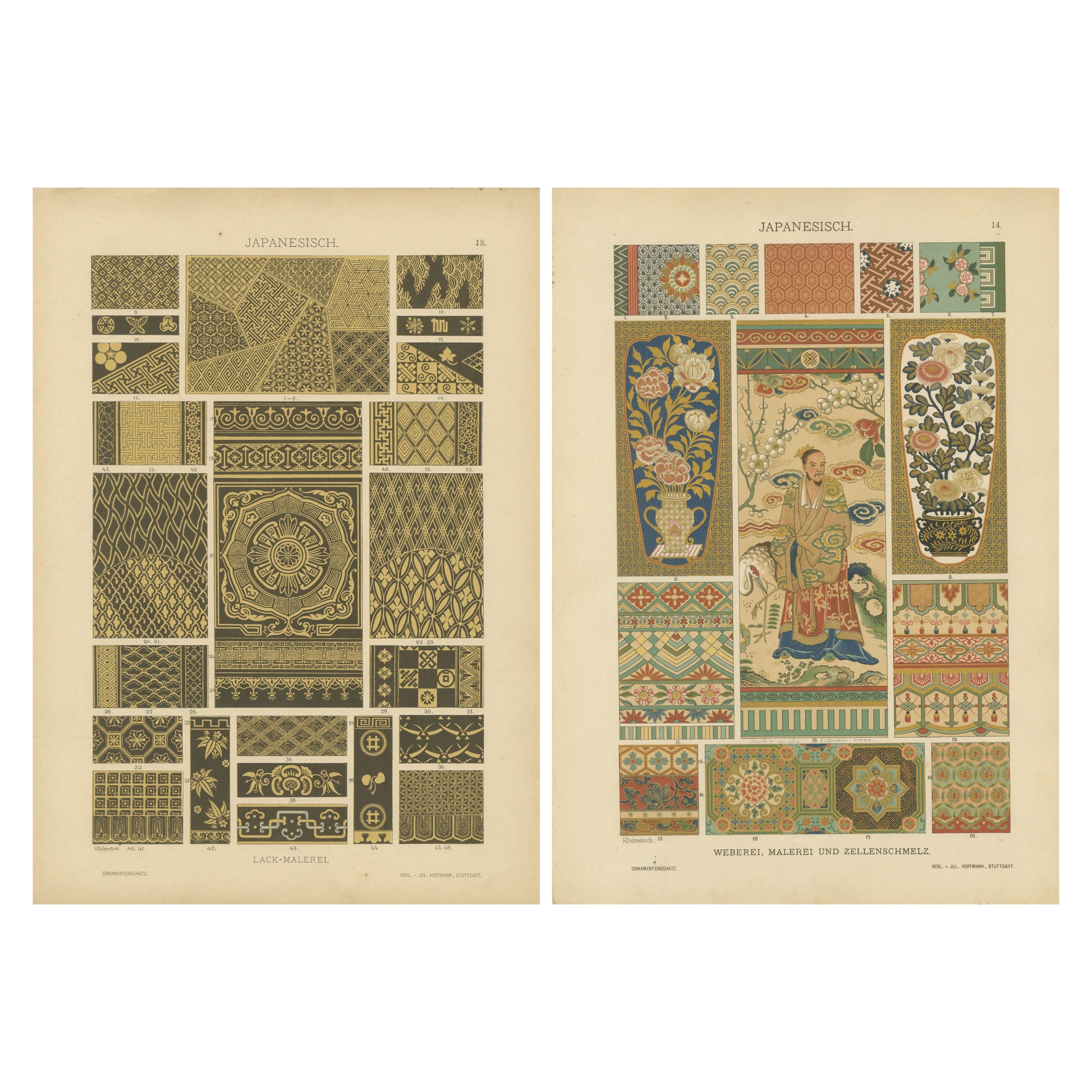 La maestria artistica giapponese nella Collection'S del 1887 di Dolmetsch