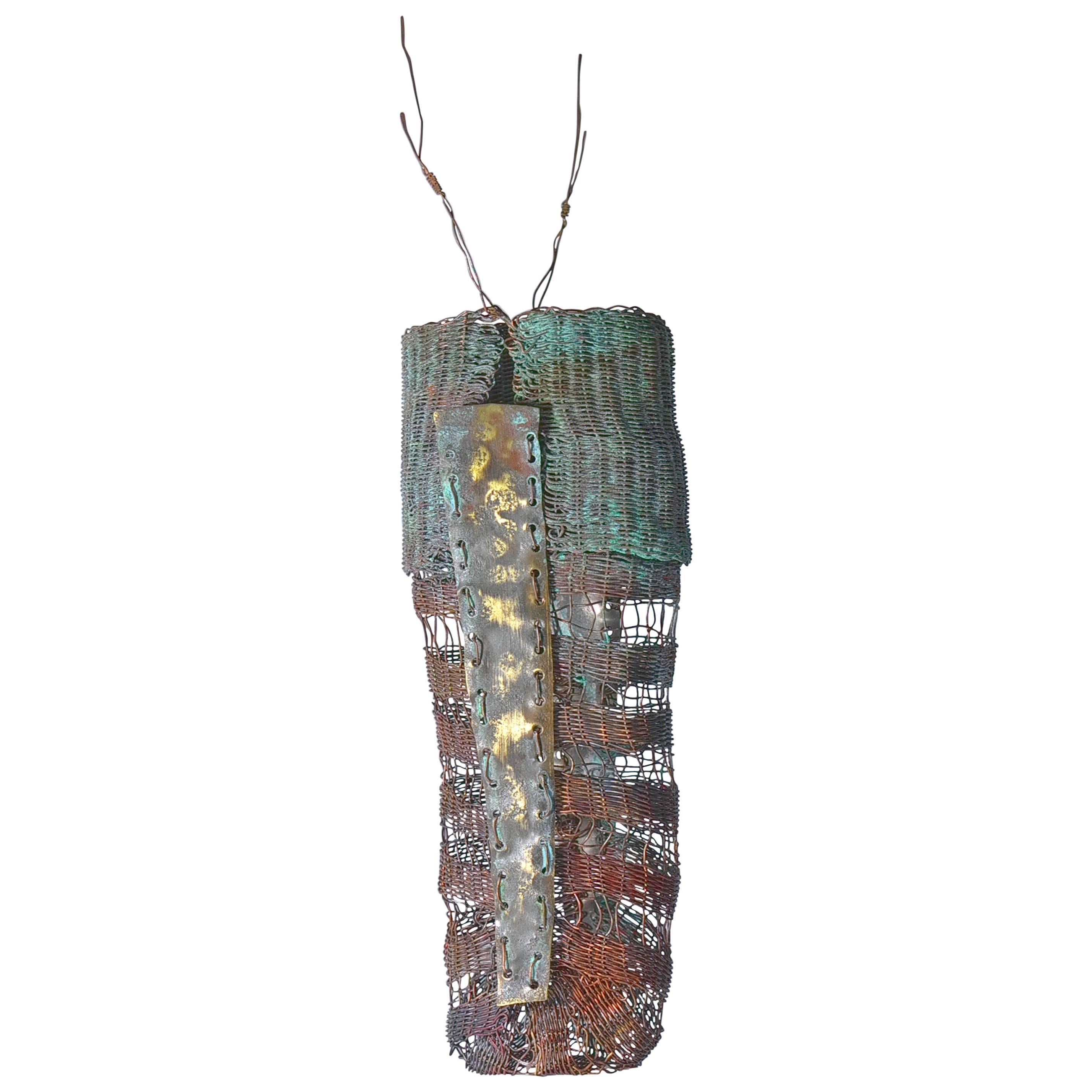 Kieta Jackson "Sedentary" Brass and Copper Sculpture, 2015 For Sale
