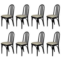 Set of Eight Chairs Model 639 by Thonet 3