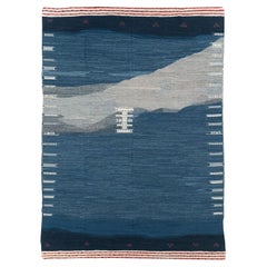 Modern Turkish Flatweave Kilim Room Size Carpet