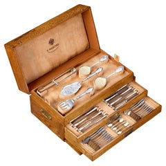 Service de couverts en argent de Fabergé