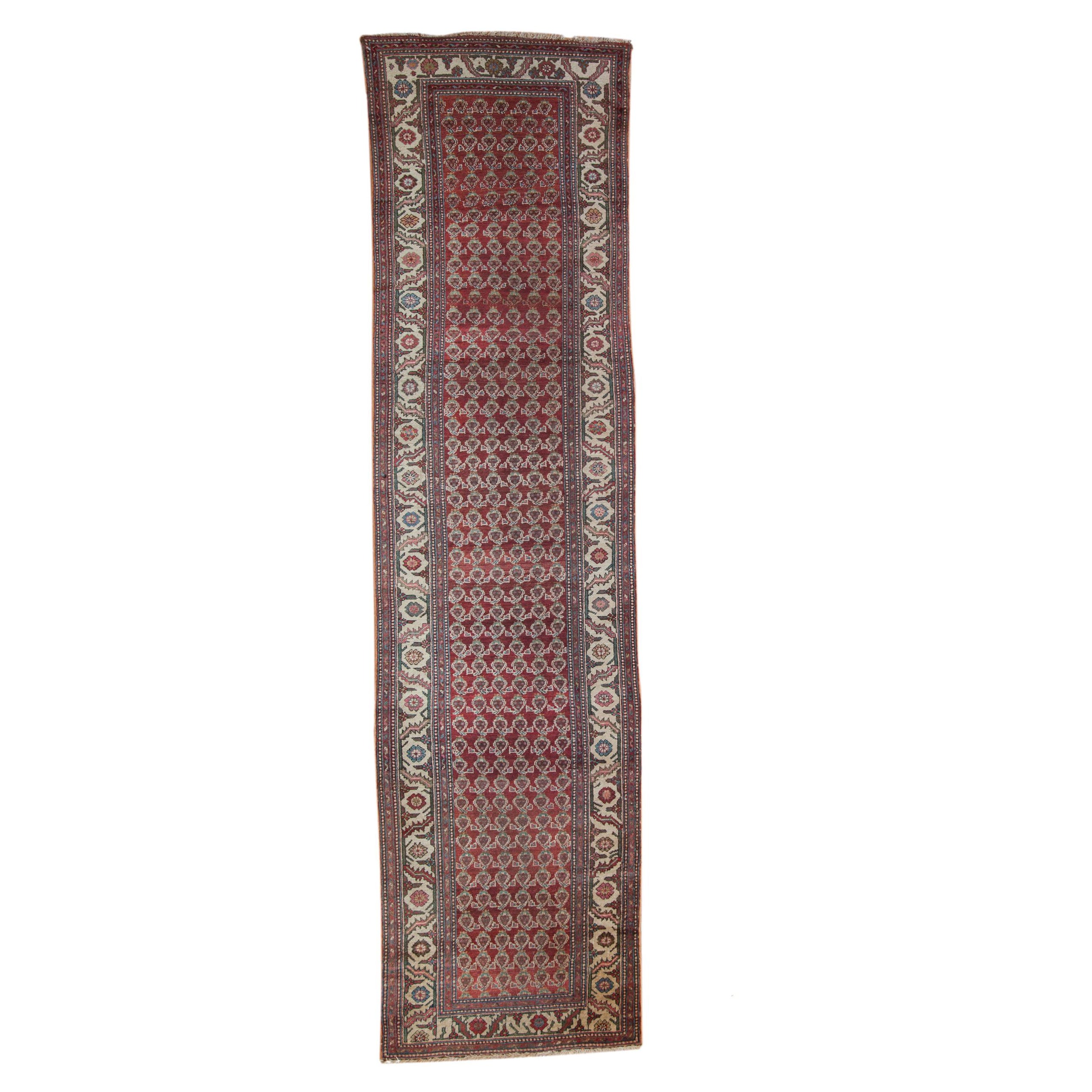 Vintage Hamadan Rug Runner