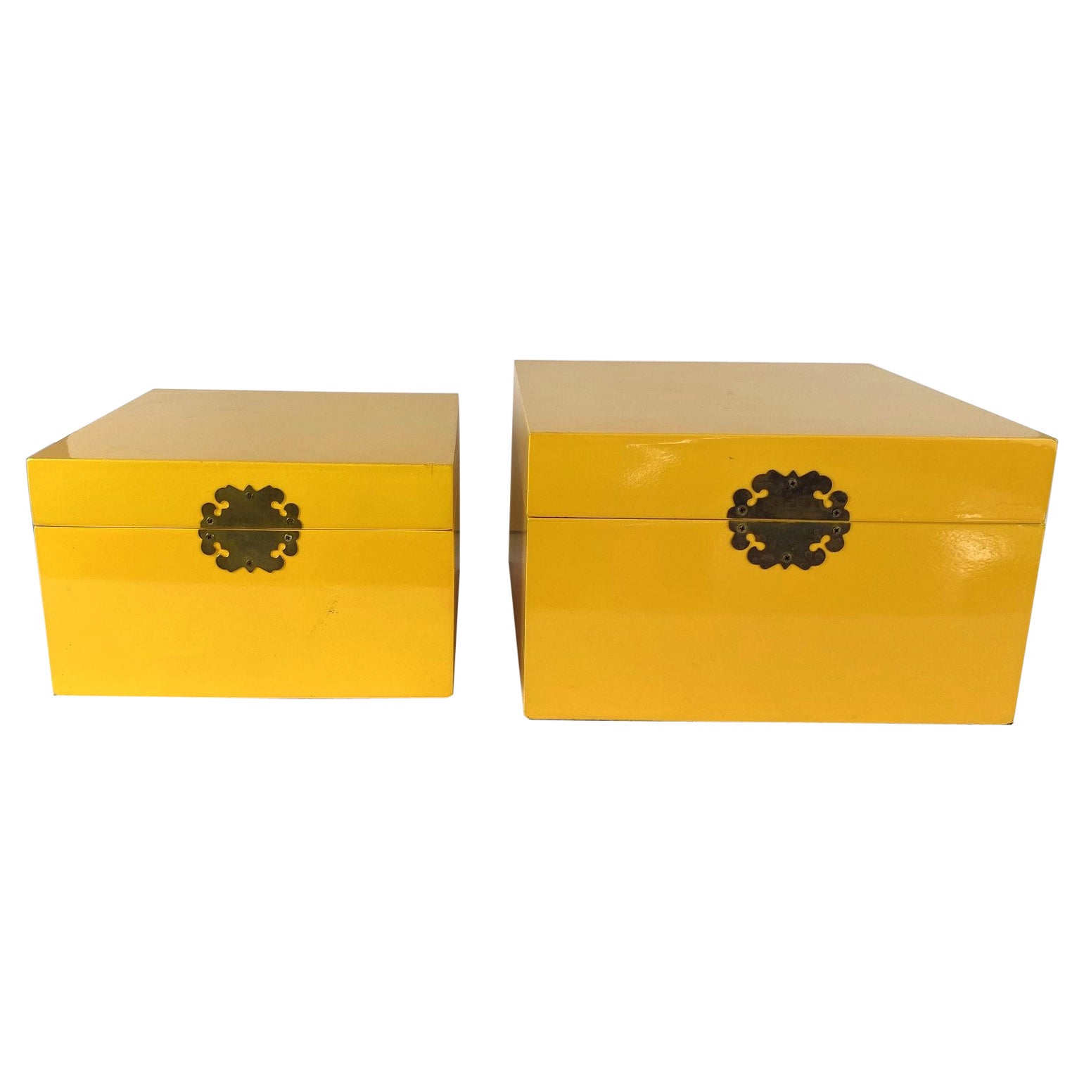 Laquar Amarillo  Nido de cajas