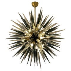 Exceptional Murano Glass Sputnik Chandelier