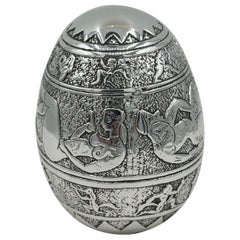 Érotique œuf en argent, 999