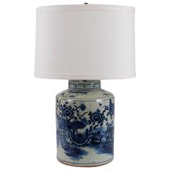 Blue and White Jar Table Lamp