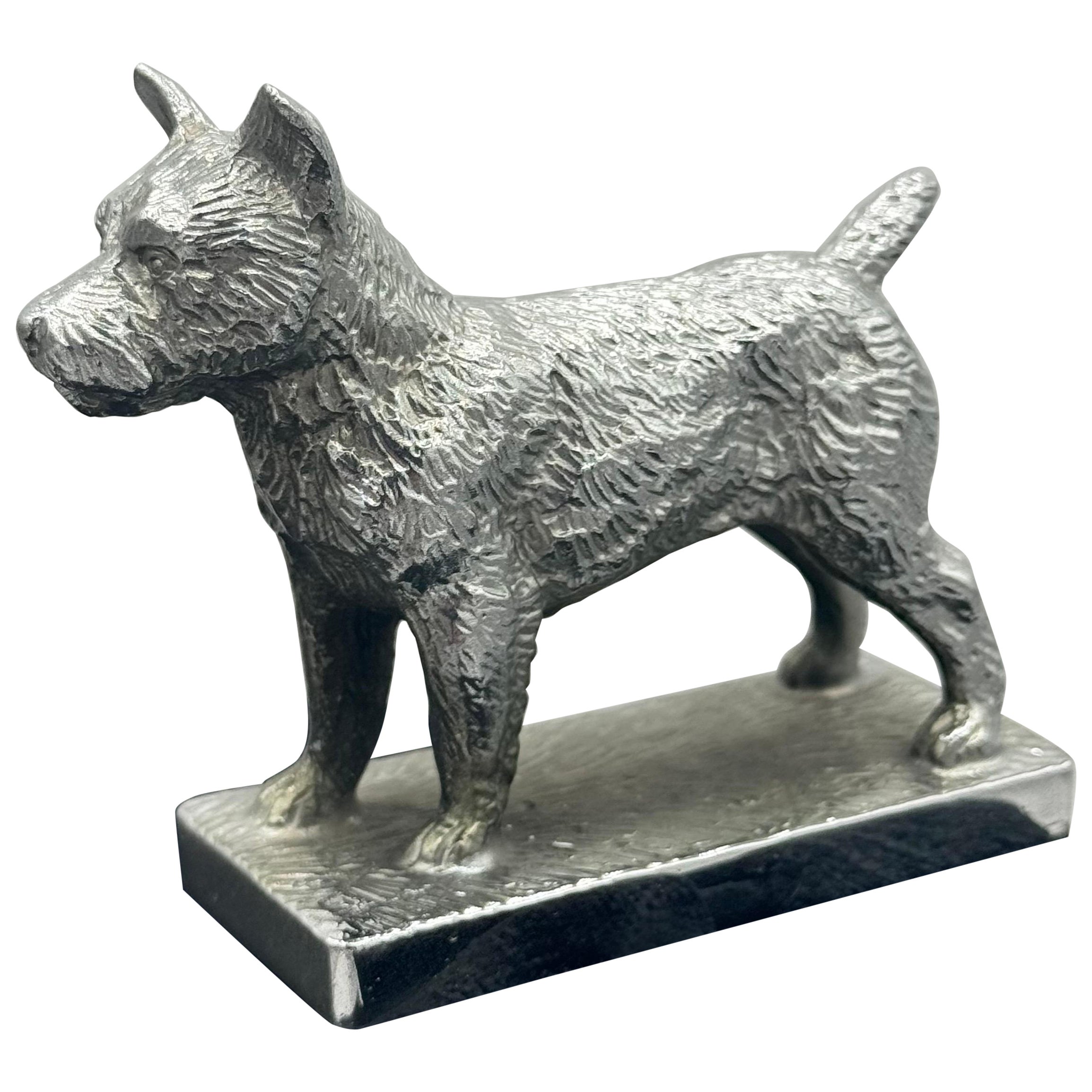 Louis Lejeune Norwich Terrier Hood Ornament