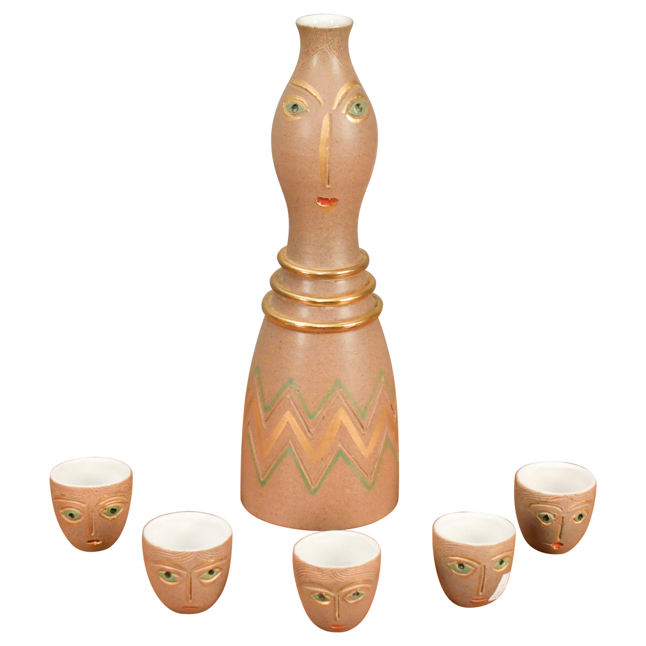 Aldo Londi for Bitossi Sake Set