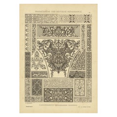 German Renaissance Decorative Arts from Der Ornamentenschatz, 1887