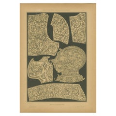 German Renaissance Metalwork Designs from Der Ornamentenschatz, 1887