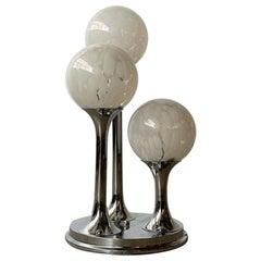 Bubble" Tisch-/Stehleuchte, entworfen von Goffredo Reggiani, 1970er Jahre Italien