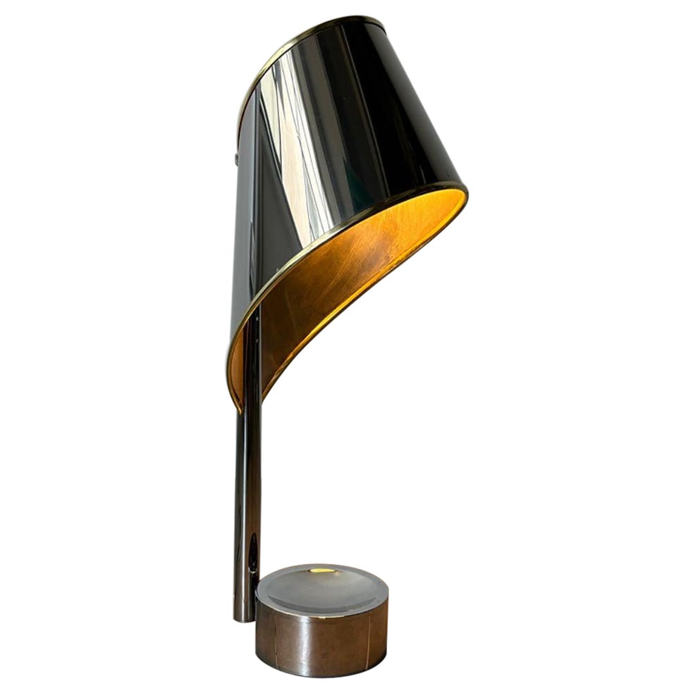 Rara lampada da tavolo di Henri Mathieu, Francia anni '70 in vendita