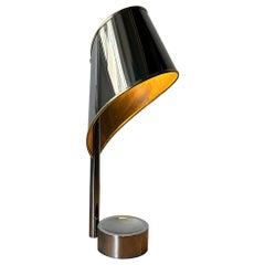 Seltene Tischlampe von Henri Mathieu, Frankreich 1970er Jahre