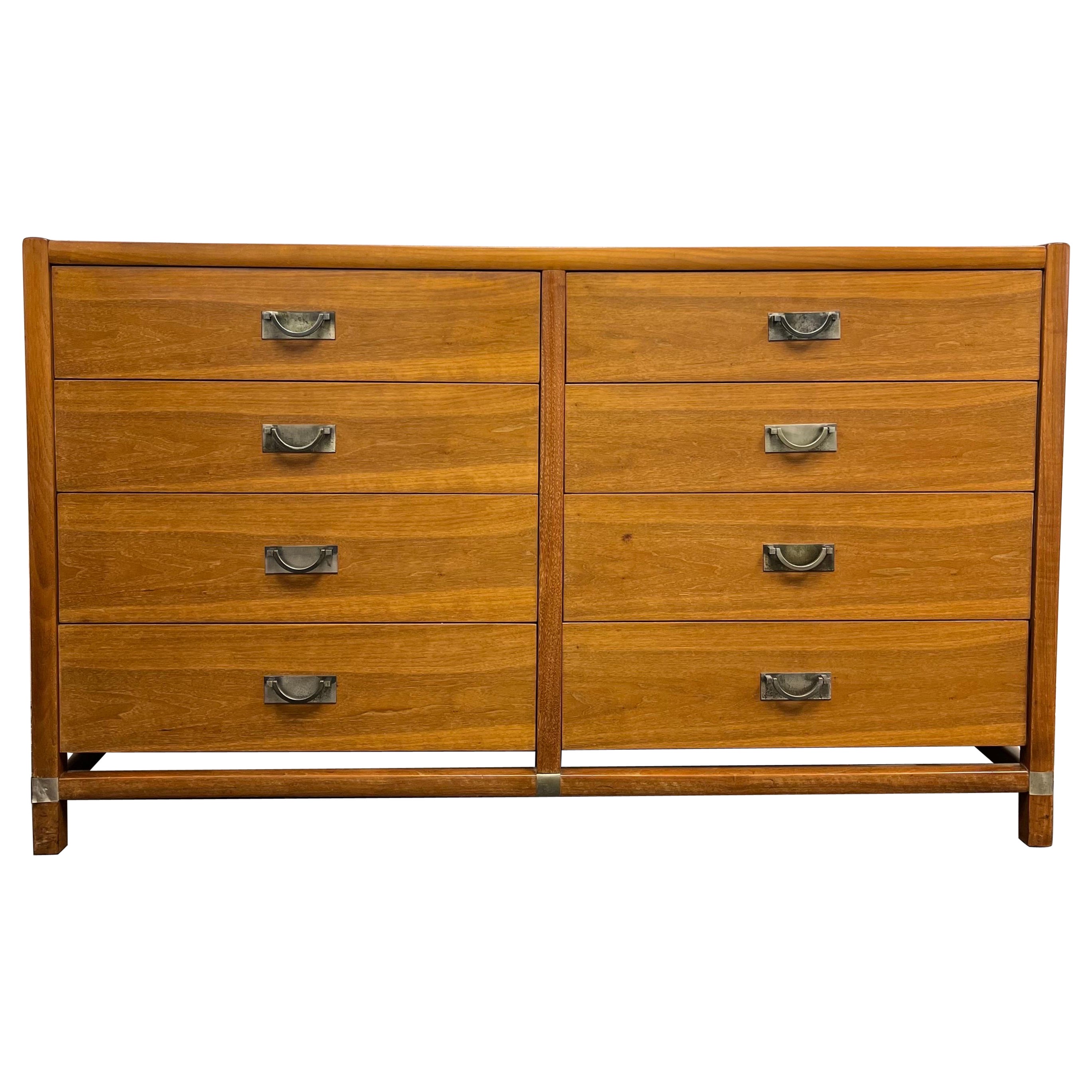 Milieu du siècle  Commode 8 tiroirs Tung-Si
