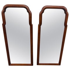 Vintage Henkel Harris Cherry Wood Mirrors - Set of 2