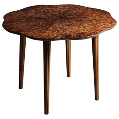 Swedish designer alder root coffee table from the 1940s