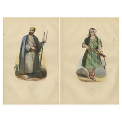 Guerrieri culturali: Abbigliamento tradizionale delle tribù iraniane e afgane, 1844
