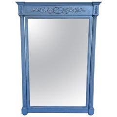 Large Scale Regency Style Fluted Mirror