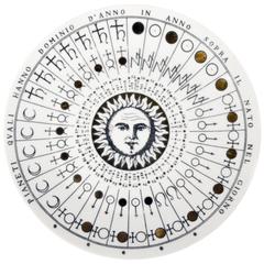 Piero Fornasetti Astronomici Plate, #5 in Series