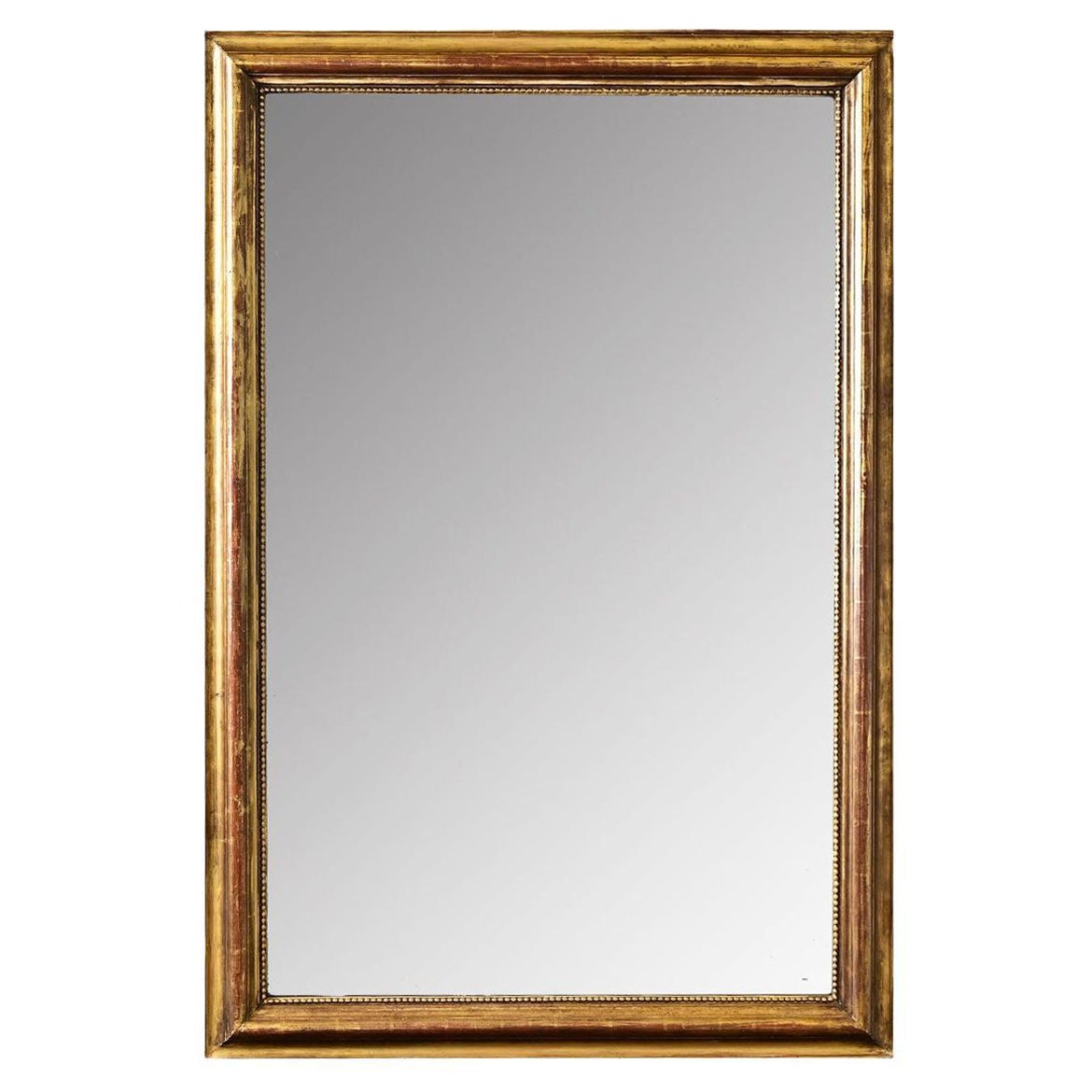French 19th Century Gold Gilt Mirror