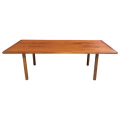 Mid Century Danish Teak Coffee Table by Hans Wegner for Andreas Tuck