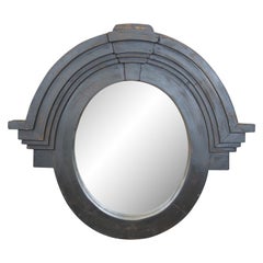 Restoration Hardware Architectural Dormer Oeil de Boeuf Mansard Vanity Mirror