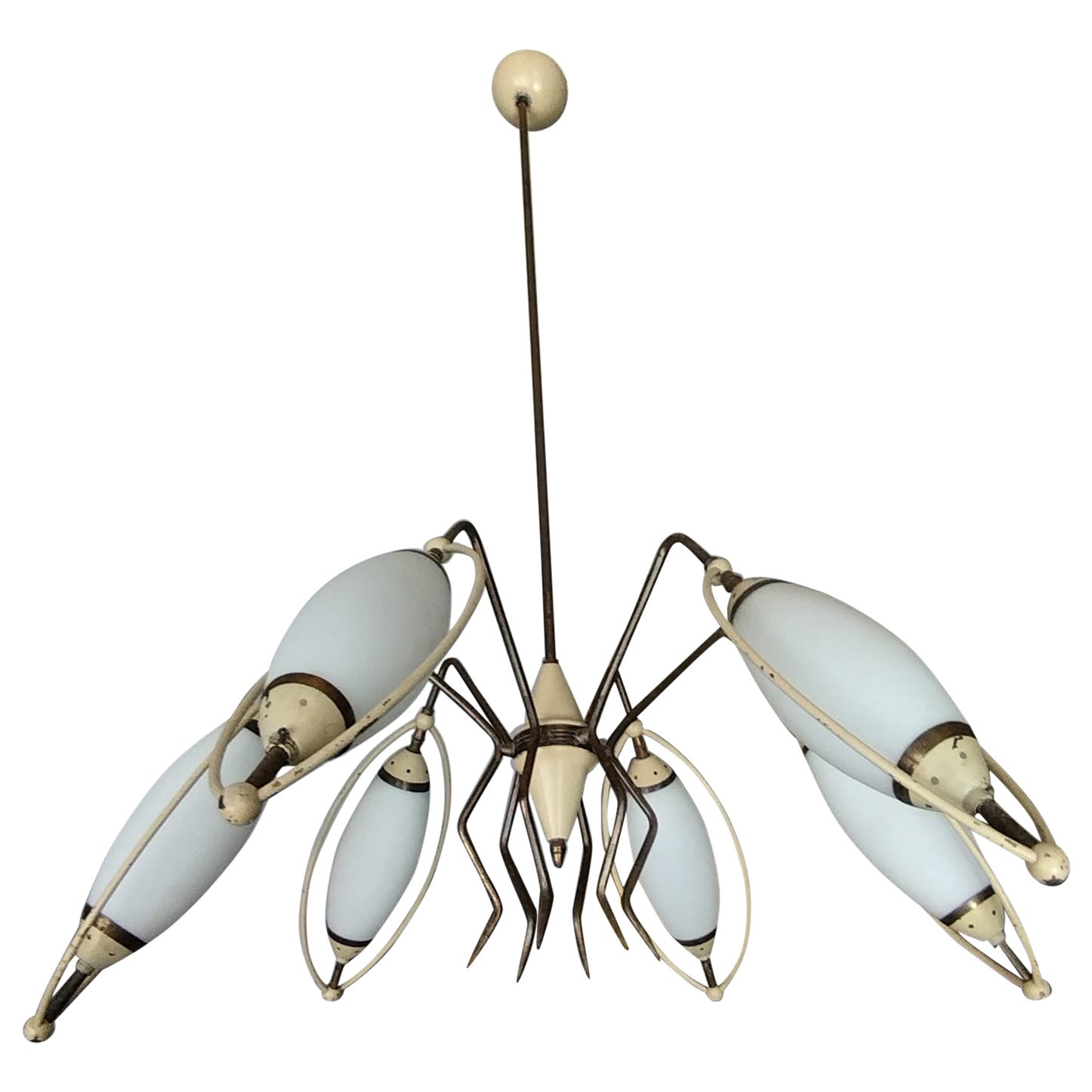 Lustre italien des années 1950 attribué à The MODERNS Modernity