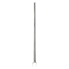 Large Wrought Iron Fireplace Blow Poke, 20th Century