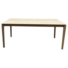 BOK Rechteckiger Tisch, Design Alain van Havre Ethnicraft Edition