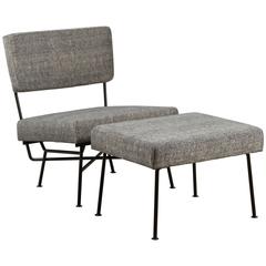 Outdoor Montrose Chair and Ottoman by Lawson-Fenning 2