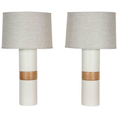 Pair of Holly Lamps by Stone and Sawyer