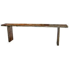 Wide Elm Console