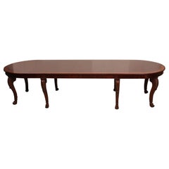 Ralph Lauren Mahogany Traditional Extendable Dining Table