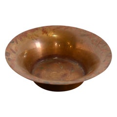 Cuenco de bronce artesanal Joseph Heinrichs
