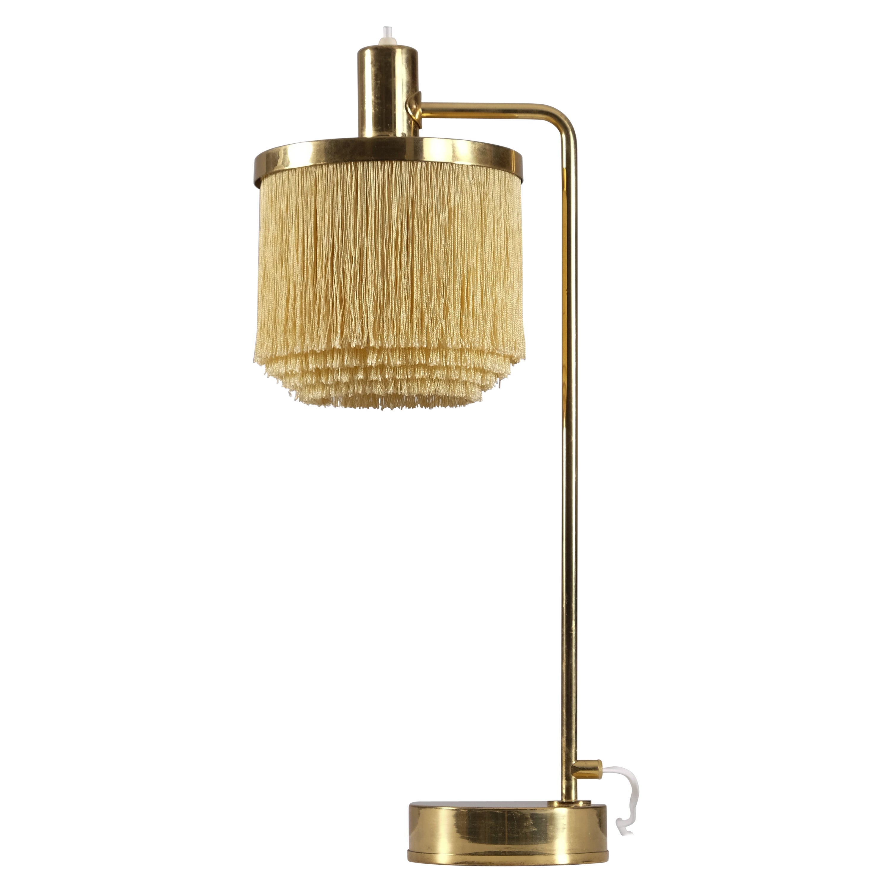 Hans-Agne Jakobsson Model B-140 Brass Table Lamp, 1960s