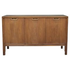Impeccable Walnut Buffet or Sideboard by John Stuart for Mount Airy