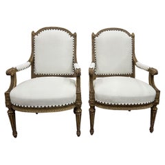 Pair Of 19th Century French Louis XVI Style Chairs
