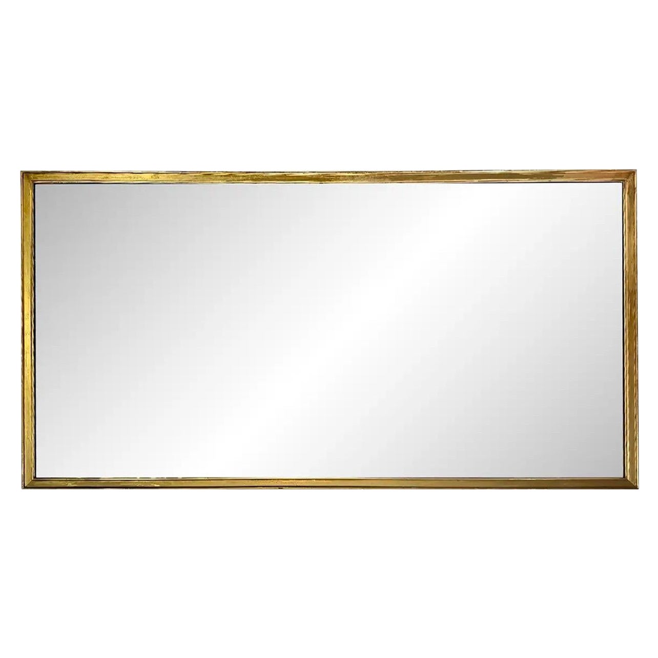 1800s Kittredge & Blakes Gold Gilt Large Wall Mirror