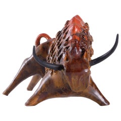 Alvino Bagni Stylized Bull, Italy, circa 1960