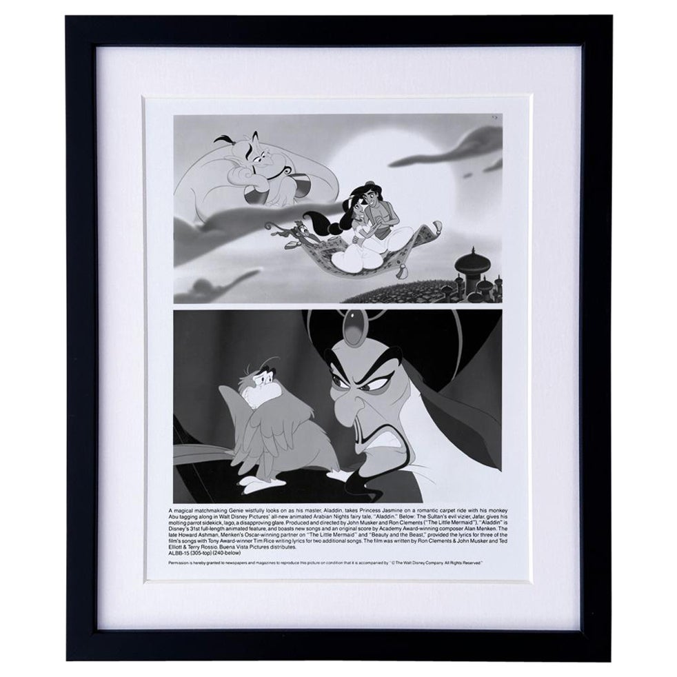 ALADDIN  (1992)  Publicity Film Still  FRAMED