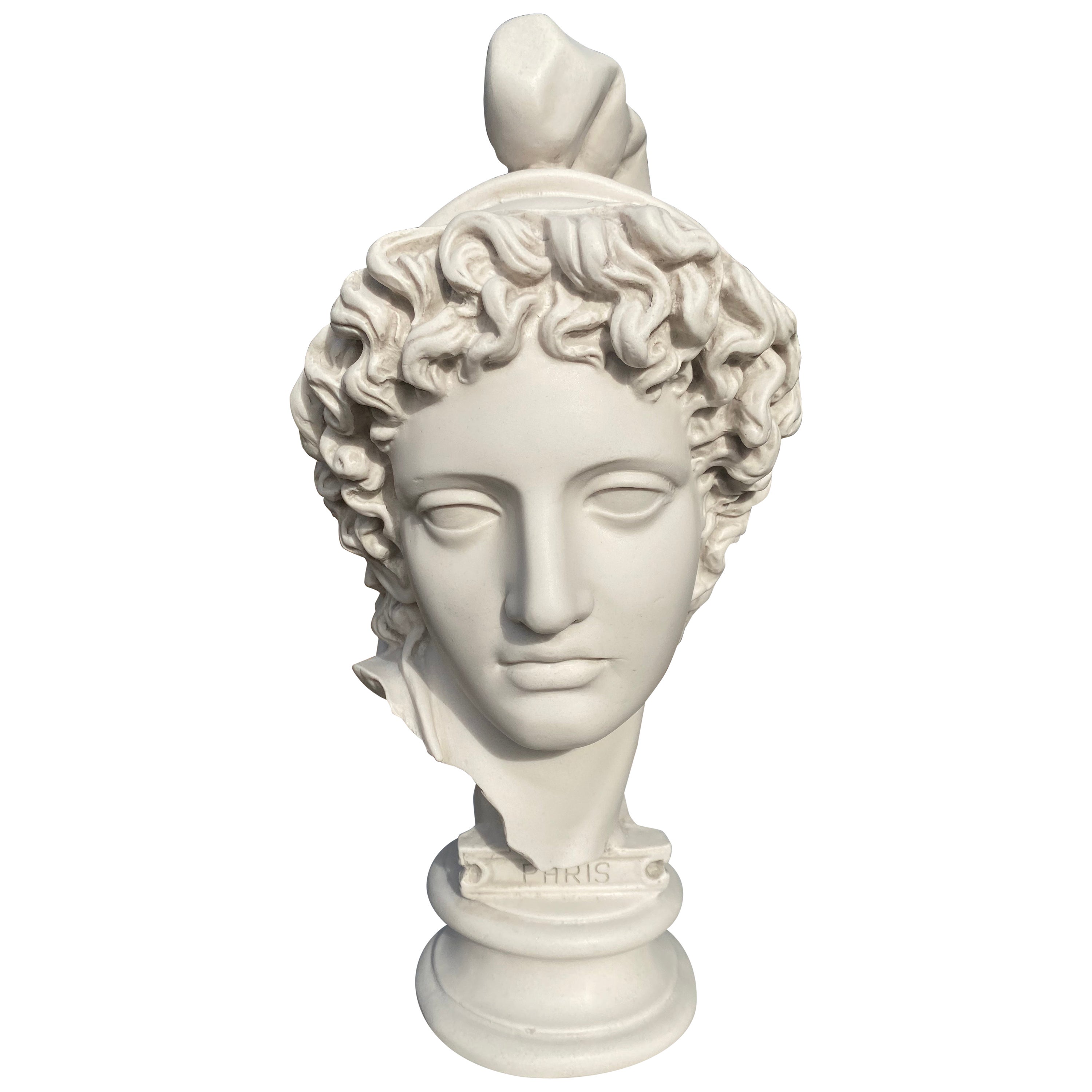 Tête de Paris - Sculpture classique du 20e siècle