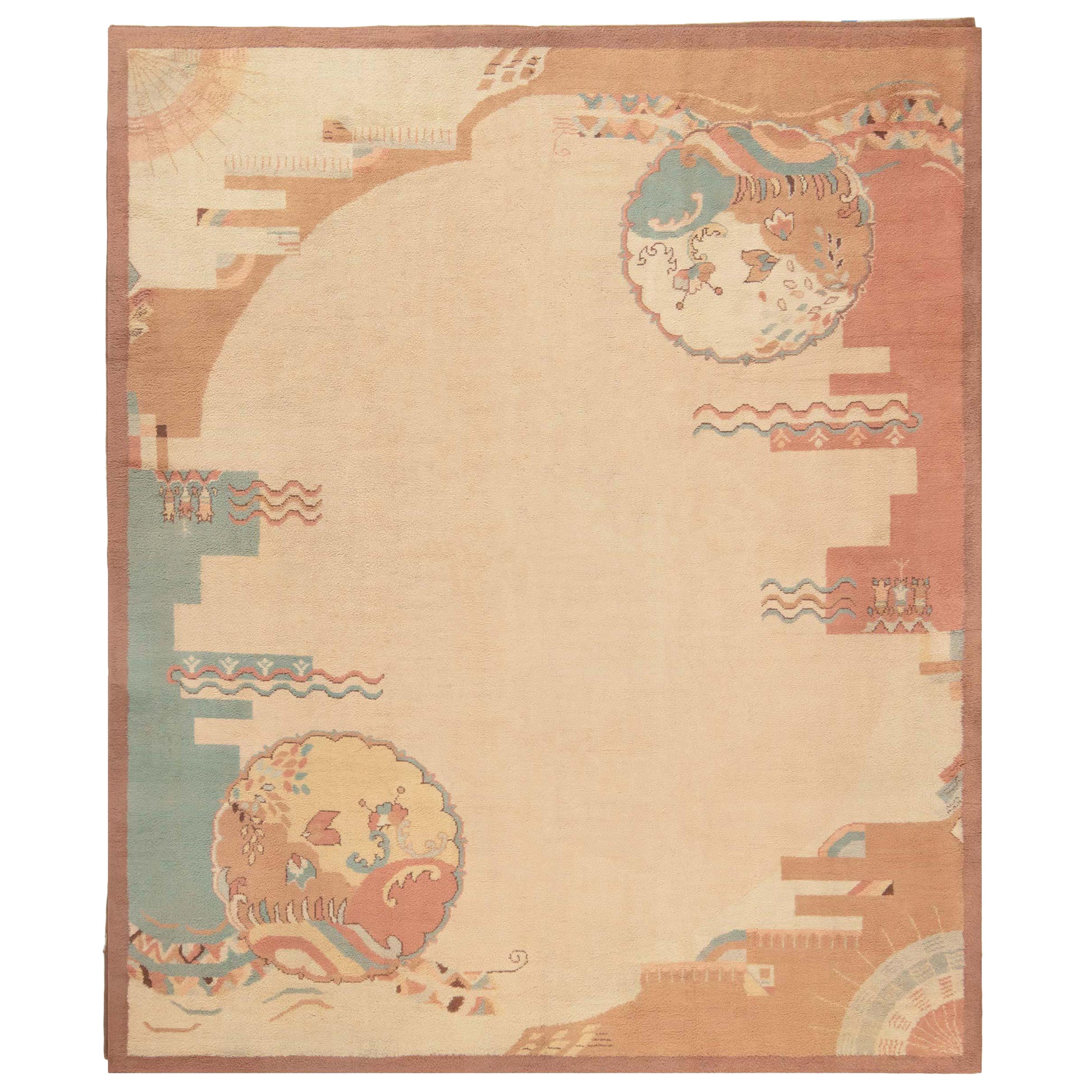 Doris Leslie Blau Vintage Art Deco Rug