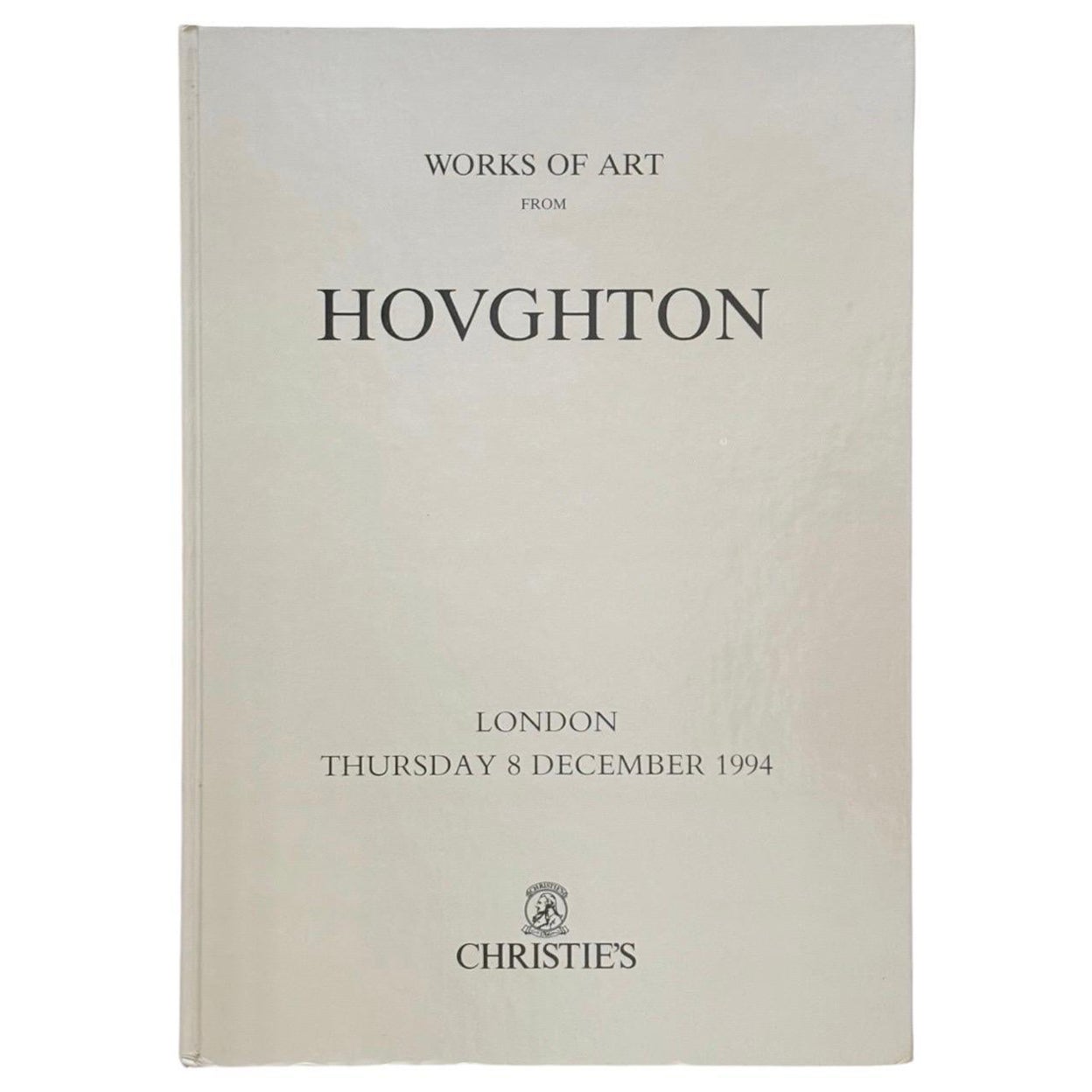 Kunstwerke aus Houghton – Christie's Catalogue 1994