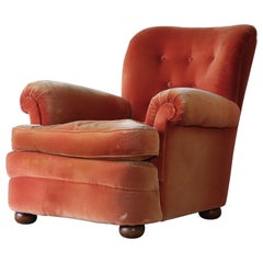 Rare Josef Frank Lounge Chair 336, Sweden, 1950s, For Reupholstery
