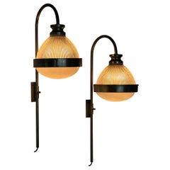 Pair of Wall Sconces by Sergio Mazza for Artemide, Milano, 1960s