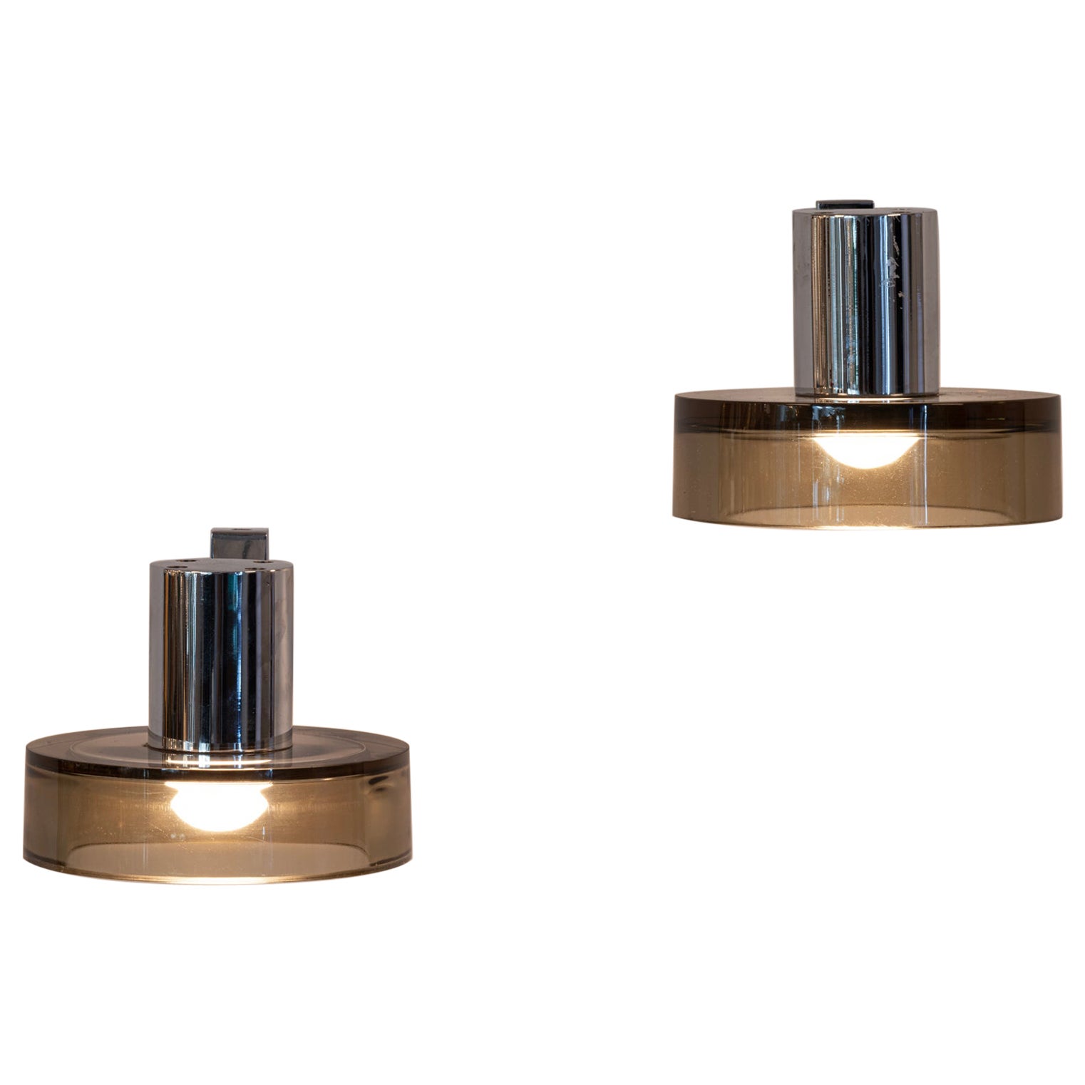 Three Seguso wall lights. Italy c1970