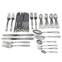 Circa 1970 Madeira by Towle Sterling Silver 59-Piece Flatware Set
