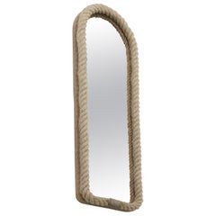Audoux Minet, miroir à bordures en arc de cercle