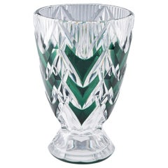 Jarrón Art Déco Val St Lambert De Joseph Simon c1935