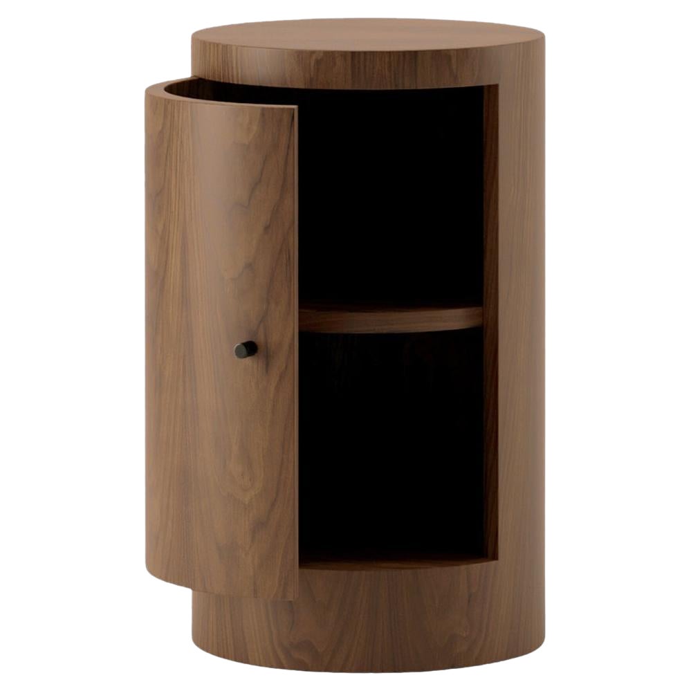 Constant Night Stand Single Left Unit in Walnut by Lemon